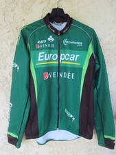 Veste cycliste EUROPCAR Vendée LG LOUIS GARNEAU Wind Tex jacket giacca XL