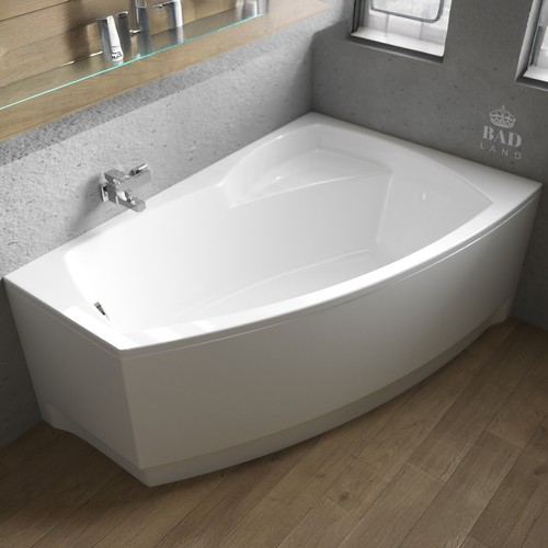 Baignoire bain angle 150x100 - baignoire, d'angle