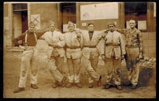 Cpa Carte Photo militaires du
