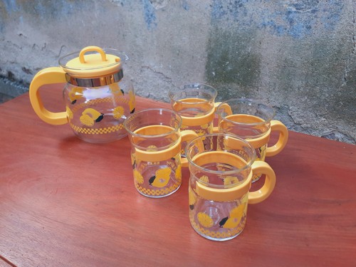 Service orangeade vintage - À,