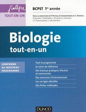 Biologie tout-en-un BCPST 1re annee - 3e ed. - Conforme au nouveau programme: Co
