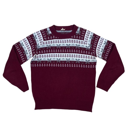 Vintage islandais flocon pull - vintage,
