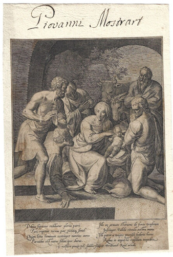 Adoration des bergers - bergers,