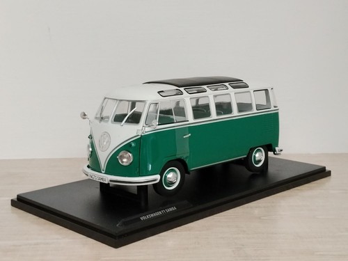 Volkswagen samba green - volkswagen, t1