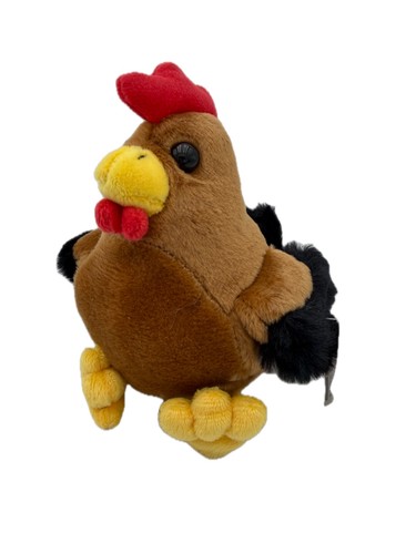 Peluche poule canard - poule,
