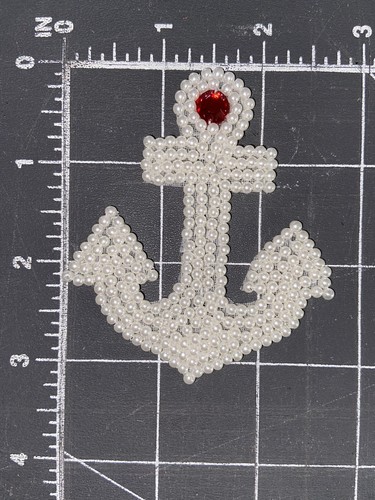 Ancien ancre bateau blanc - ancre,