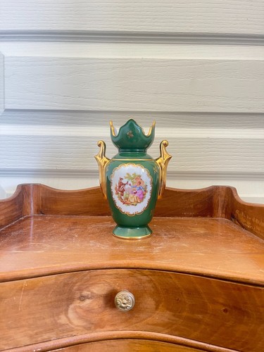 Ancien vase amphore porcelaine - ancien,