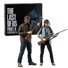 🎮 2 Figurines NECA The Last of Us Part 2 Joel & Ellie 18cm articulées