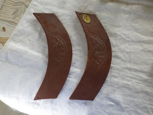 Ancienne paire sangles en - ancienne,