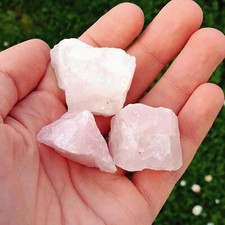 Quartz Rose Brut Lot de 3