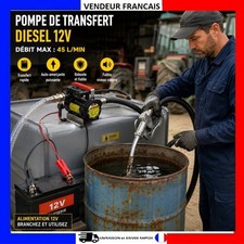 Pompe Gasoil Diesel 12V 50L