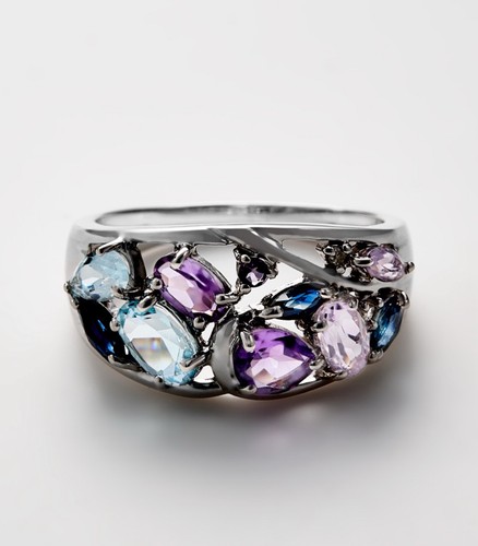 Diamanta bague sertie blanc - bague,