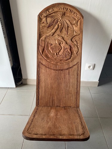 Chaise africaine artisanale - africaine,
