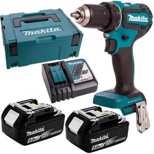 Perceuse visseuse 18V LXT (2x5,0 Ah) en MAKPAC - MAKITA DDF485RTJ  2 batteries