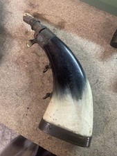 poire à poudre ancienne