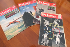 Revues Pilote - lot de 14 numéros dont détail en annonce.