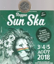 Autocollant. Musique. SUN SKA