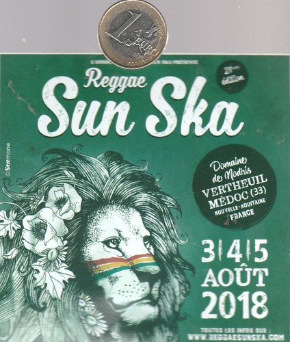 Autocollant musique sun - autocollant.,