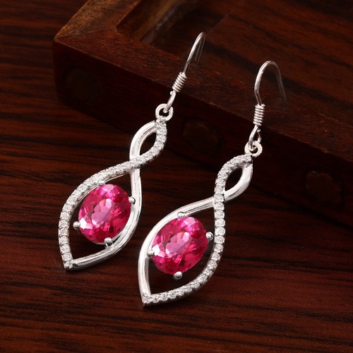 Ceylan saphir rose ovale - ceylan,