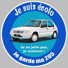 STICKER JE SUIS ECOLO 205