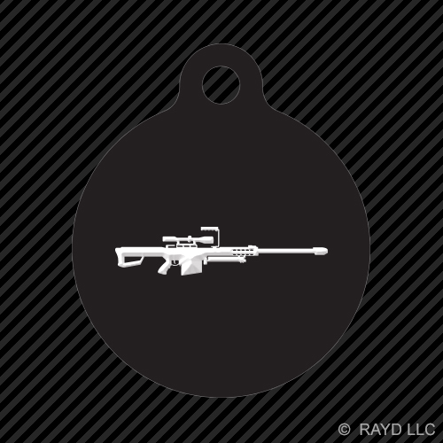 Barrett cal m82a1 keychain - 50,