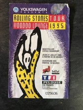 ancien billet concert ROLLING