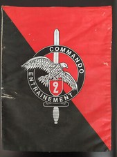 Guerre d'Algérie : Fanion du Centre d'entrainement commando de Givet 1964