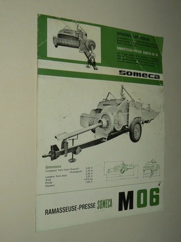 Prospectus tracteur someca - tracteur,