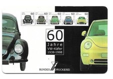 RARE / CARTE TELEPHONIQUE - COX VW COCCINELLE VOLKSWAGEN NEW BEETLE / PHONECARD