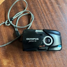 Olympus MJU-II /Stylus Epic 35mm f:2.8 Point & Shoot Film Camera Black__