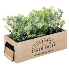 Jardinière en Bois "Green House" 35cm Naturel