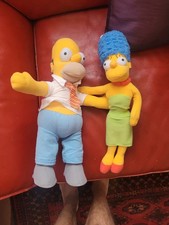 Les Simpson peluche Omer et Marge