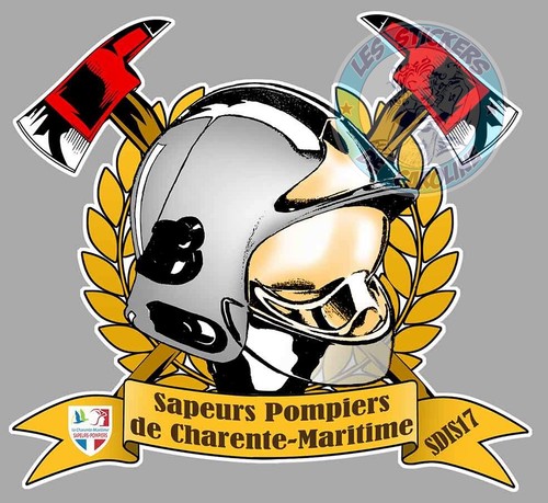 Sticker sapeurs pompiers - sapeurs, de