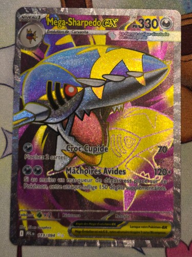 Carte pokémon méga sharpédo - carte, méga-sharpédo