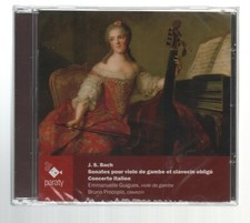 JS BACH CD (SEALED)SONATES POUR VIOLE DE GAMBE & CLAVECIN/ EMMANUELLE GUIGUES