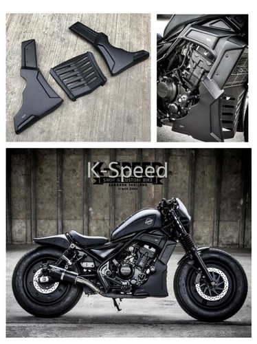 Honda rebel cmx 500 - noir, sous