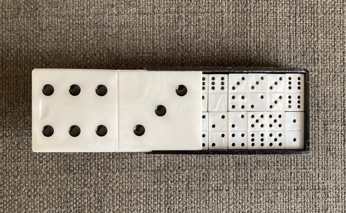 Jeu dominos miniature effet - de,