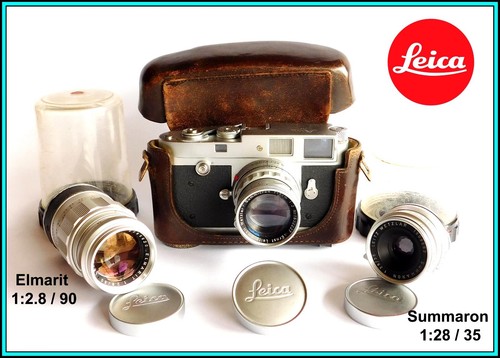 Leitz leica set summicron - m2,