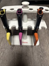 3 Pipettes Thermo Scientific Finnpipette F2 Multicanals 12 Canals  Plus Support