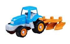 Tracteur avec charrue - Jouet