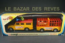 CORGI TOYS.  LAND ROVER Cirque Jean Richard  Ref: 30. + Boite.