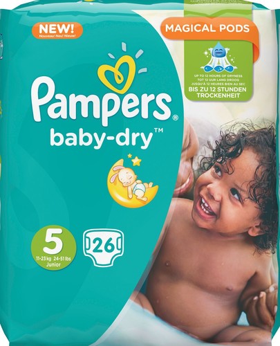 Pampers baby dry pièces - 26,