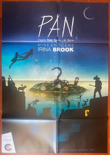Affiche théâtre pan - affiche, peter