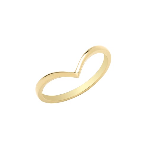 Bague wishbone femme jaune - wishbone,