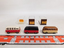 3X Brekina H0 1:87 Modèle Bus