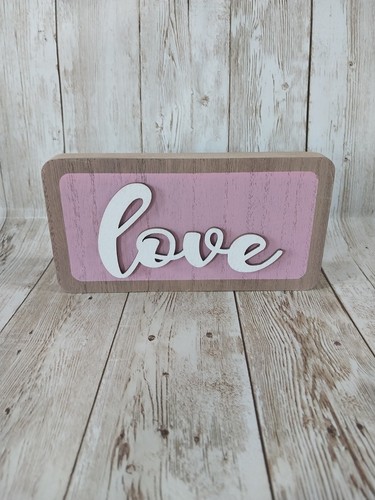 New love valentine - new!, wood