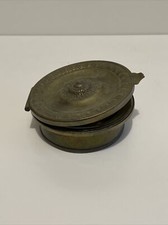 Grille D’aération Laiton Bté SGDG Transformée En Boite 1GM WW1 ? Art Tranchée ?