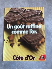 Publicite de presse  Chocolat COTE D'OR