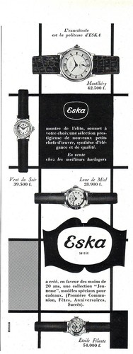 Publicite advertising 034 - advertising, 1954