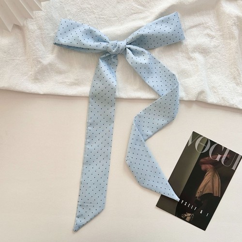 Foulard petit pois blue - à,